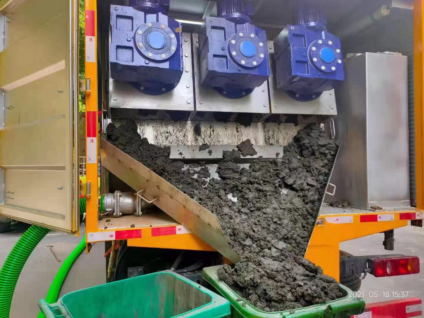 惠民化粪池清掏城市维护站-泥浆净化干湿分离处理